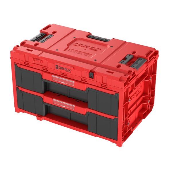 QBRICK ONE tööriistakast 2 sahtliga 2.0 RED