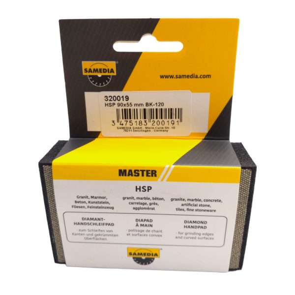 Lihvimistald HSP 90x55 mm BK-120