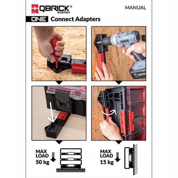 QBRICK ONE ühendusadapterid
