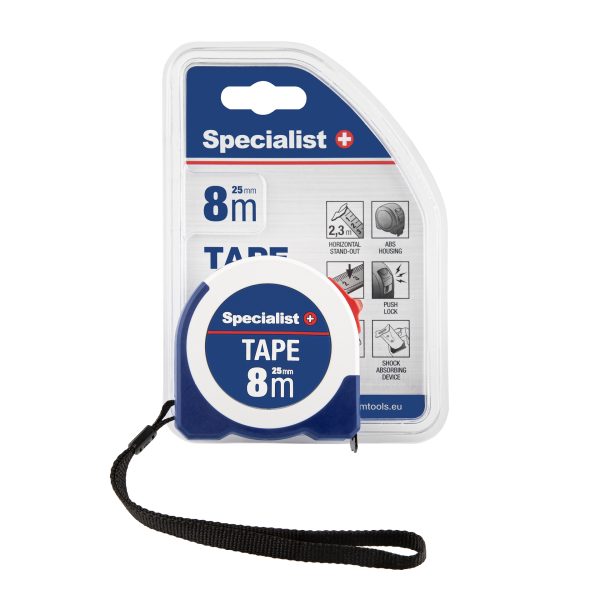 SPECIALIST+ mõõdulint, TAPE 8 m, 25 mm