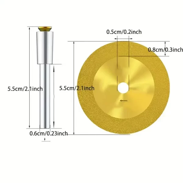 Teemantlõikeketas 55x0,8mm minitrellile (Dremel, Proxxon jpm)