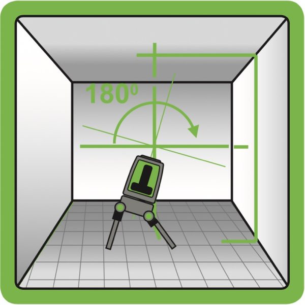 Lasermõõdik rohaline „KAPRO" PROLASER VECTOR