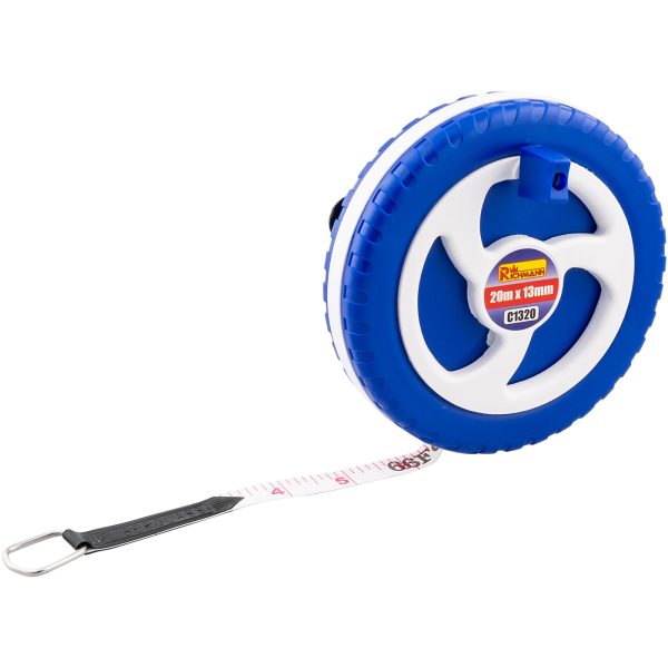Mõõdulint 20 m × 13 mm, PVC