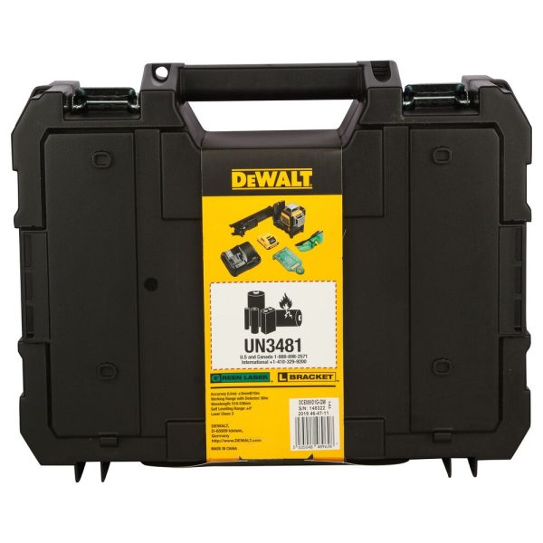 Lasernivelliir DeWalt DCE089D1G, roheline