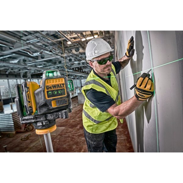 Lasernivelliir DeWalt DCE089D1G, roheline