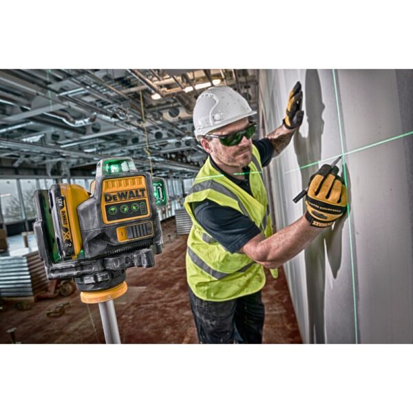 Lasernivelliir DeWalt DCE089D1G, roheline