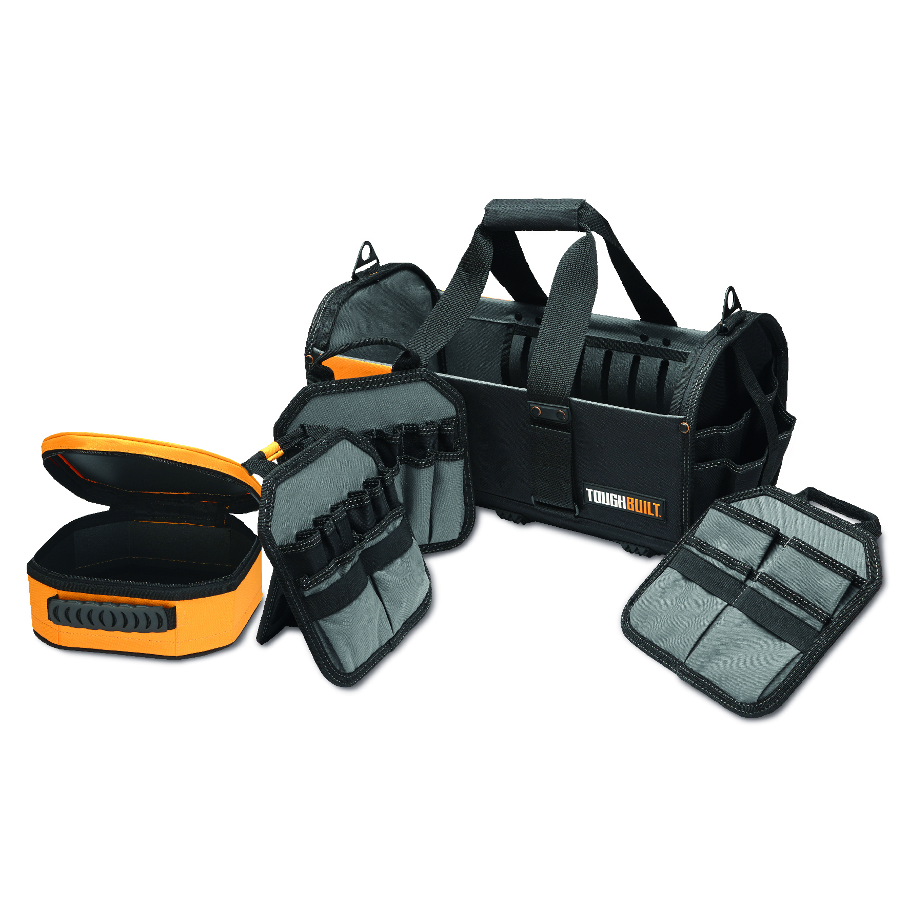 Avatud tööriistakott reguleeritavate sakkidega ToughBuilt®, 45 cm -