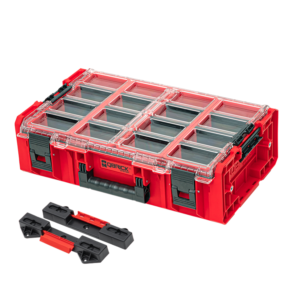QBRICK ONE nipsasjakast 2XL 2.0 + ühendusadapter (2 tk.) -