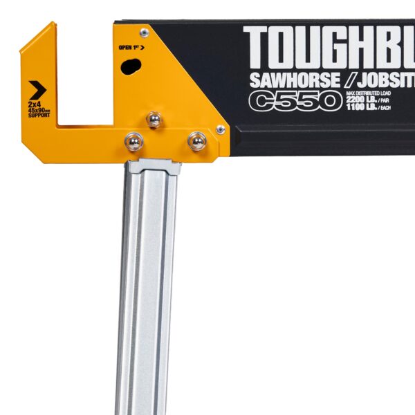 Ehitus kits puitpinnaga. ToughBuilt® C550, 2 tk.
