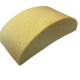 Battipav poolringikujuline svamm tselluloos 190 × 50 × 80 mm