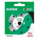 Distar Colibri 76 mm teemantketas keraamilistele ja portselanplaatidele