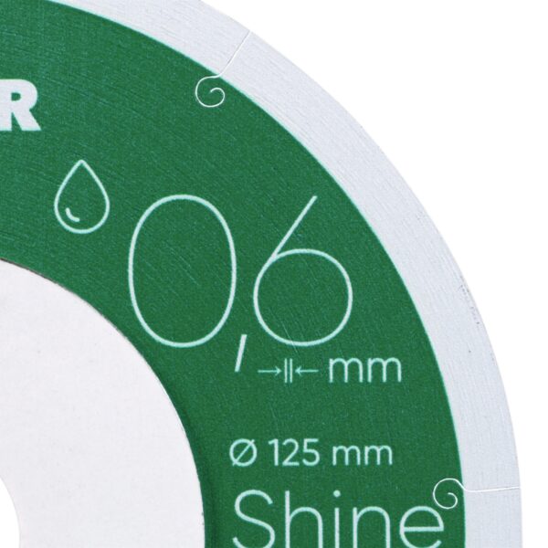 Teemantketas D125×0,6×6×22,23mm Shine