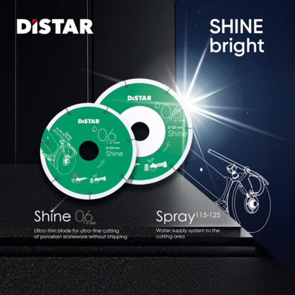 Shine D 125 × 0,6 × 6 × 22 mm teemantketas