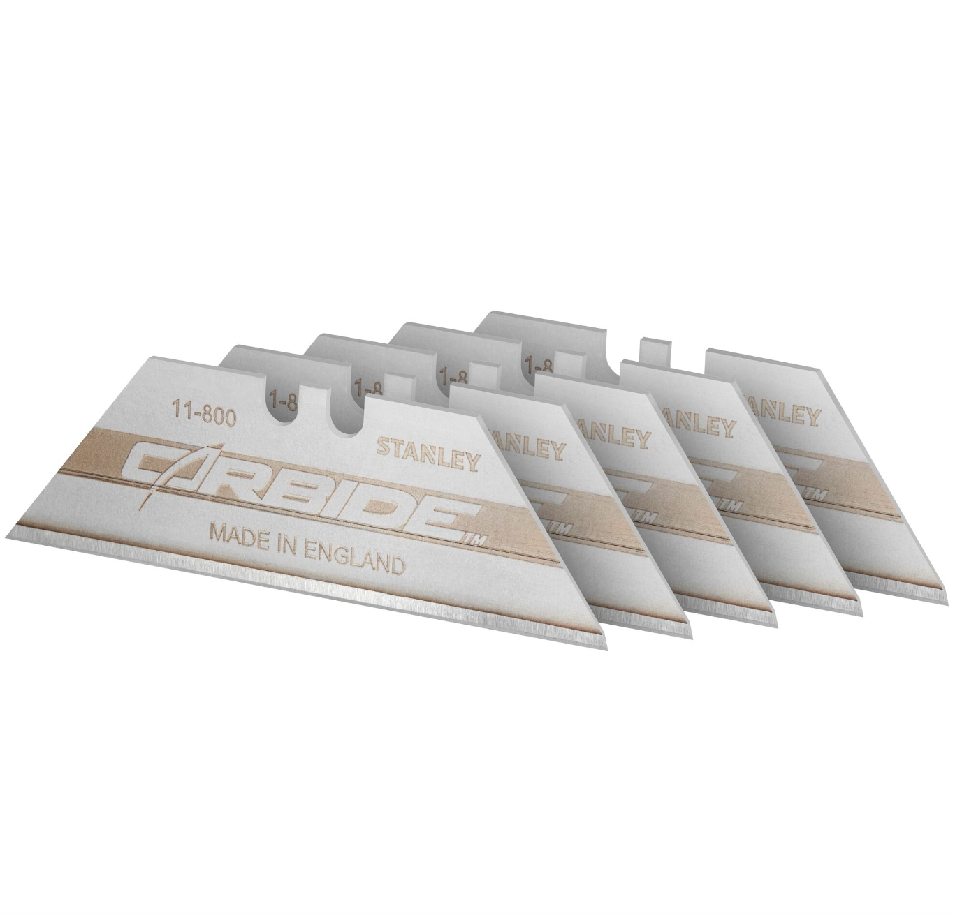 STANLEY trapetsterad Carbide, 5 tk. -