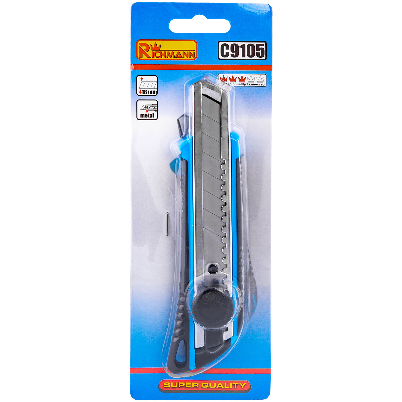 Kummeeritud tapeedinuga 18mm -