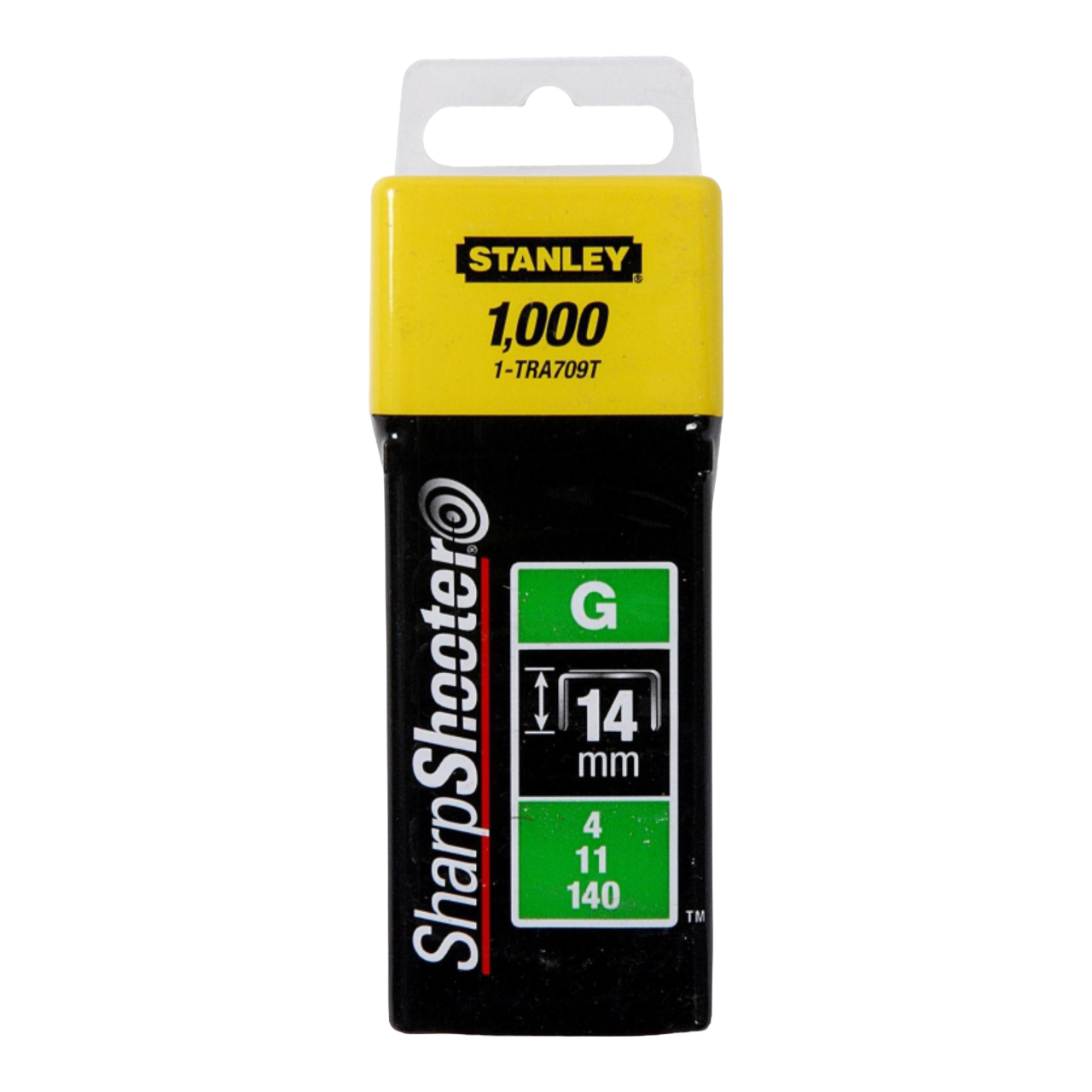 Klambrid, tüüp 140 Stanley 1000 tk. 14 mm -