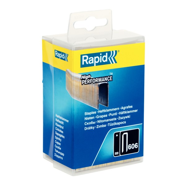 Klambrid Rapid 606/12, 3600 tk plastp -