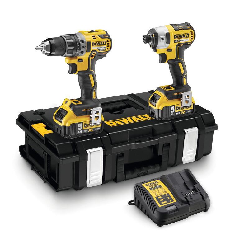 Tööriistade komplekt DeWalt DCK266P2-QW 18V 2x 5Ah -